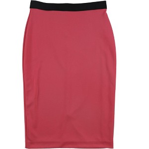 Alfani Womens Scuba Pencil Skirt - 1 of 2