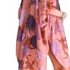 Women's Floral Motif Boho Festival Cover Up Duster - LETO - 3 of 3
