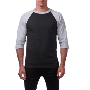 Pro Club Men's Comfort Baseball Tee Crew Neck T-Shirt - 1 of 4