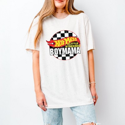 Simply Sage Market Hot Mess Boy Mama Short Sleeve Tee