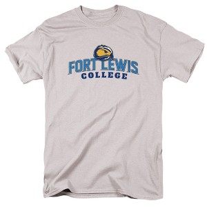 Men's Fort Lewis College Official Stacked T-Shirt - 1 of 4