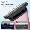 LILA by AKUNBEM Pearl P1 Pro 2-in-1 Women's Bikini Trimmer & Shaver - Painless, Waterproof, with Adjustable Magnetic Blades - 2 of 4