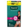 Depend Fresh Protection Adult Incontinence & Postpartum Underwear for Women - Maximum Absorbency - Blush - 2 of 4