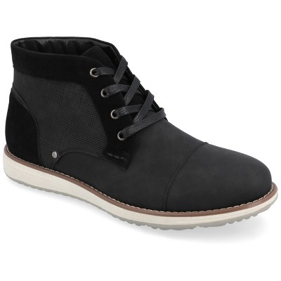 Vance Co. Mens Medium and Wide Width Mens Austin Lace-up Cap Toe Chukka Boot