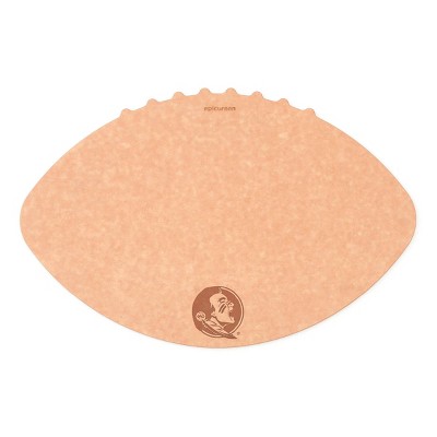 Epicurean Florida State University 16 x 10.5 Inch Football Cutting and Serving Board