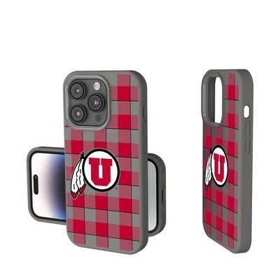 Keyscaper NCAA Big 12 Universities Plaid Soft Touch Cell Phone Case for Apple iPhone