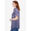 Woman Within Women's Plus Size Perfect Short Sleeve Shirt - 4 of 4