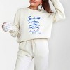 Simply Sage Market Sardines Social Club Lightweight Garment Dyed Sweatshirt - 2 of 4