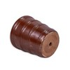 NAYSAYE Planter Set of 3 Ceramic Flowerpot Sleek Glossy Design for Indoor Outdoor Garden, Red, 16.2"*16.2"*16.2" - 4 of 4