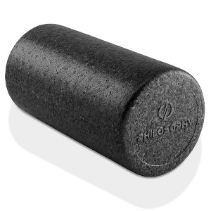 Philosophy Gym High-Density Foam Roller for Exercise, Massage, Muscle Recovery - Round - 1 of 4