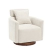 TIRAMISUBEST Living Room Chair 360 Rotation, Multi-Gear Adjustable Backrest, Soft & Comfortable with Ergonomic Design - 3 of 4
