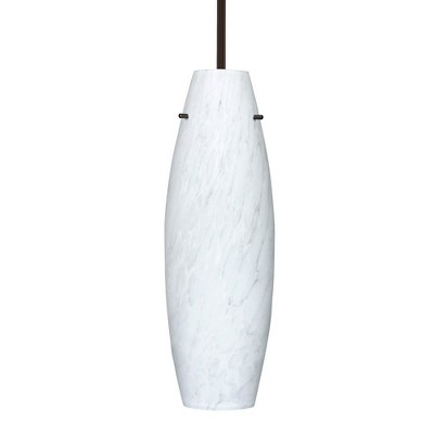 Besa Lighting Suzi 18 1 - Light Pendant in  Bronze