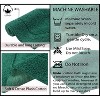 Waterford Tufted Bath Rug, Extra Soft and Absorbent, Non-Slip Bath Mats, Machine Washable bath rugs for Bathroom, 4 Pcs Set with Contour, Bottle Green - 4 of 4