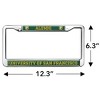 University of San Francisco Alumni Full Size Standard License Plate Metal Frame - 4 of 4