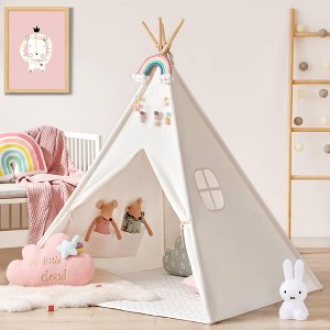 Tiny Land® Indoor Play Tent for Kids with Floor Mat - 1 of 4