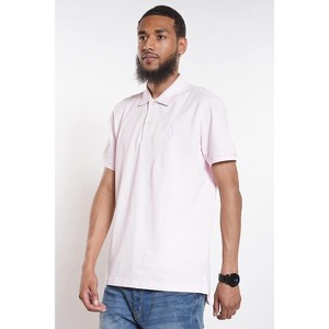 U.S. Polo Assn. Men's Short-Sleeve Polo Shirt with Applique, Casual Summer Slim Fit Polo Shirt with Contrast Color - 1 of 3