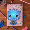 Seven20 Diary for Kids with Lock and Key, 160 Pages - Sparkly Cute Alien Space Design - Hardcover Journal Notebook for Girls & Boys - Gift for Kids - 2 of 4