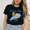 Simply Sage Market Women's Kentucky Girly Flower Short Sleeve Graphic Tee - 2 of 4