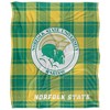 Norfolk State University Campus Plaid Spirit Silky Touch Super Soft Throw Blanket 50x60 - 2 of 4