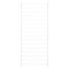 vidaXL Wine Rack for 96 Bottles White Metal - 4 of 4