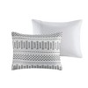 Sapphtopaz Bedding Cover Sets Farmhouse Style Cotton Jacquard Design Duvet Cover Set 3 Piece 1 Duvet Cover, 2 Pillow Shams - 2 of 4