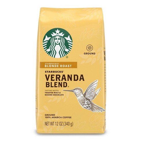Starbucks Veranda Blend Blonde Light Roast Ground Coffee - 12oz : Target