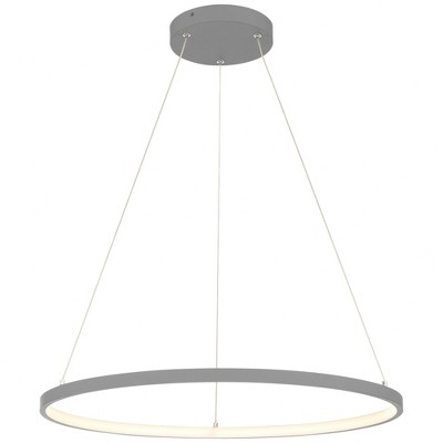 Access Lighting Anello 1 - Light Pendant in  Gray