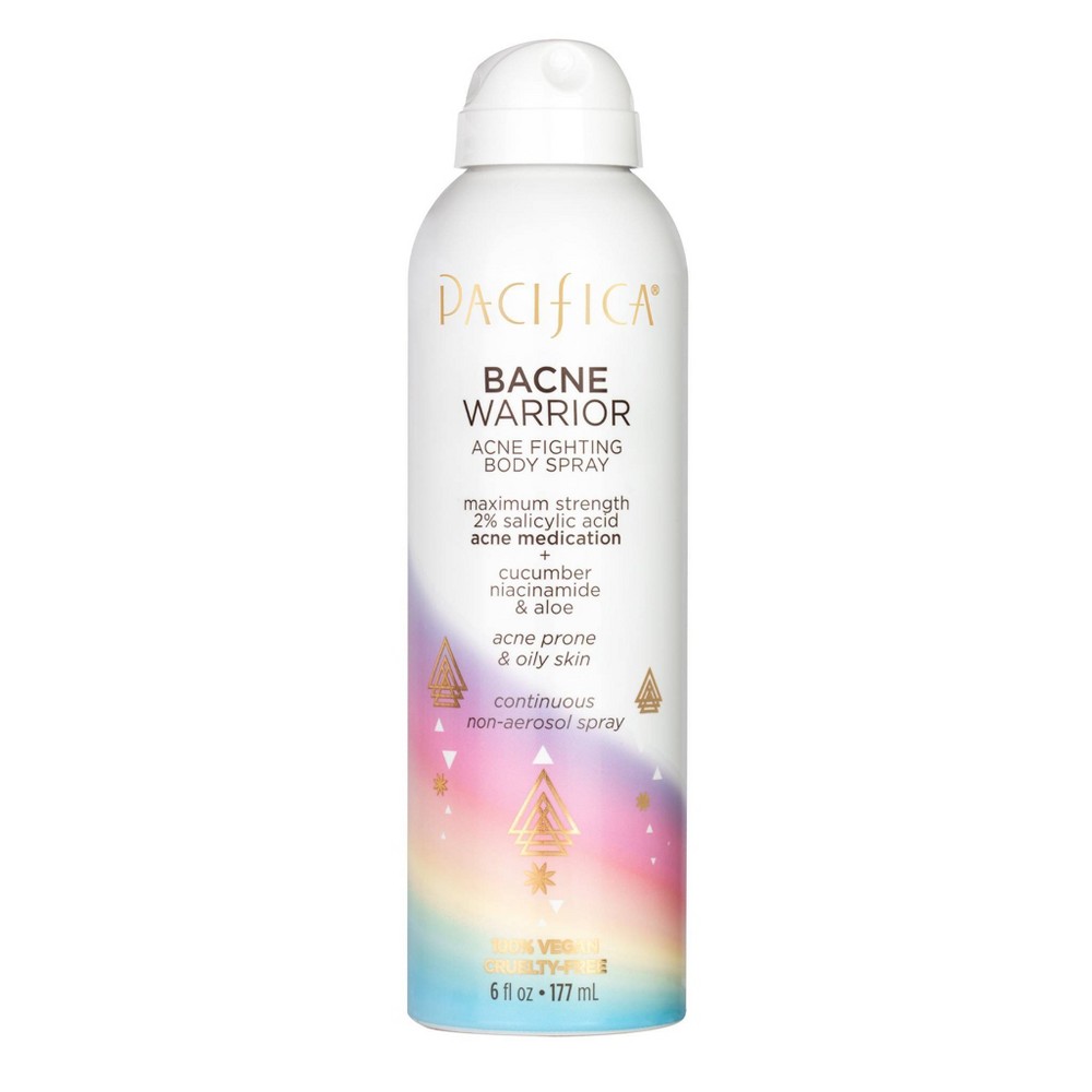 Pacifica Bacne Warrior Acne Fighting Body Spray   6 oz Body Spray