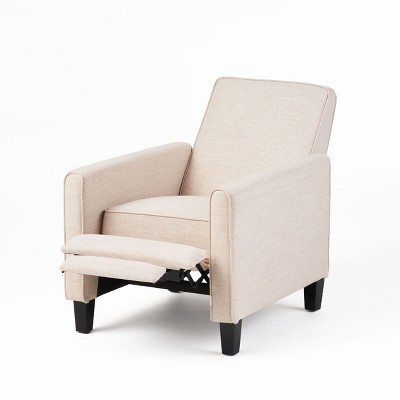 NicBex Linen Accent Chair,Upholstered Living Room Chairs with High Backrest,Modern Armchair,Adjustable Push Back Accent Chairs for Living Room