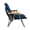 Oniva Descanso Padded Portable Outdoor Beach Chair - Navy Blue - 3 of 4