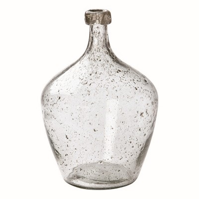 tagltd Brooklyn Pebble Glass Vase Large
