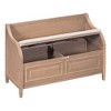 NicBex Modern 41.9" Storage Bench with High Back for Living Room and Entryway - 4 of 4