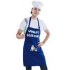 Bluey Adult Twill Apron and Chef Hat Cooking Set - 2 of 4
