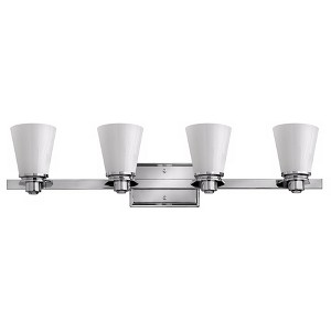 Hinkley Avon Collection 31 3/4" Wide Chrome 4-Light Bath Light - 1 of 3