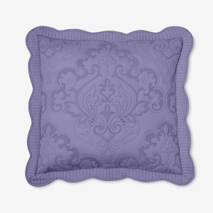 BrylaneHome Amelia Euro Sham - Euro, Lavender - 1 of 3