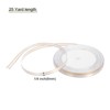 Unique Bargains Double Face Wide Satin Ribbon with Gold Edges for Wedding Bouquet - 2 of 4