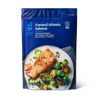 Atlantic Salmon - Frozen - 16oz - Good &#38; Gather&#8482;