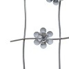 Flower Gray Metal Wall Art - Foreside Home & Garden - 2 of 4