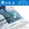 MagicBag™ by Smart Design X-Large Flat Vacuum Sealed Storage Bags, 12 Pack - 4 of 4