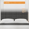 DobleePy King Size Bed Frame, Grey, No Box Spring Needed, Heavy Duty, Strong Bearing Capacity, Noise-Free, Adjustable Headboard, Easy Assembly - 4 of 4
