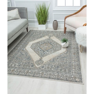 Rugs America Ludlow Transitional Vintage Area Rug