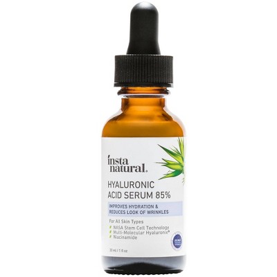 InstaNatural Hydrating Hyaluronic Acid Serum 85% - 1 fl oz