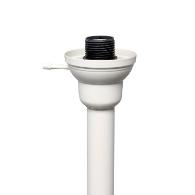 Elegant White Torchiere Floor Lamp with Adjustable Reading Lights