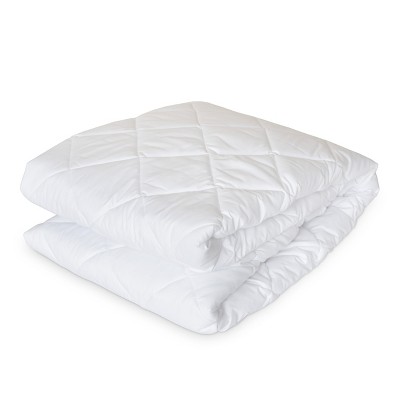 Downlite Dorm Mattress Protector Pad & Cover - Twin XL White