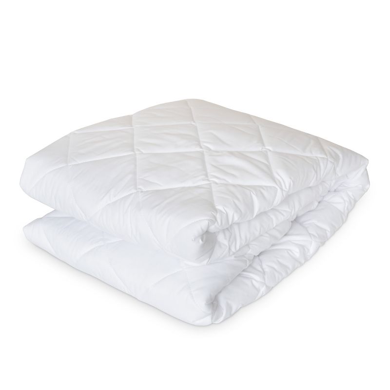 Downlite Dorm Mattress Protector Pad & Cover - Twin XL White, 2 of 5