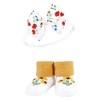 Hudson Baby Infant Girls Headband and Socks Giftset, Wildflower, One Size - 3 of 4