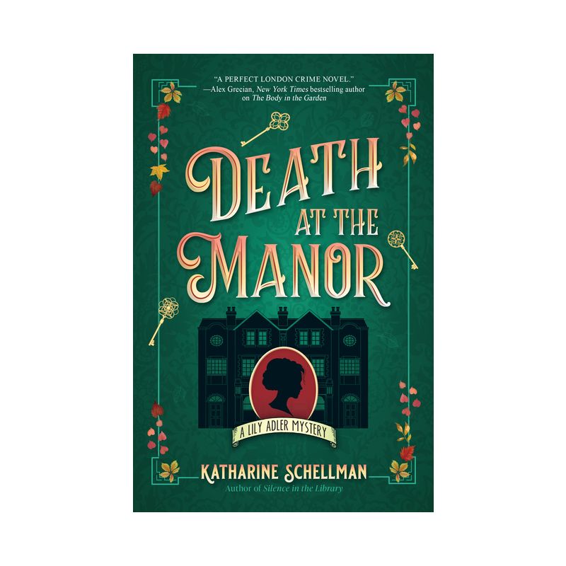 Death at the Manor - (Lily Adler Mystery, a) by  Katharine Schellman (Hardcover), 1 of 2