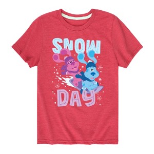 Boys' - Blue's Clues & You! - Snow Day Short Sleeve Graphic T-Shirt - 1 of 4