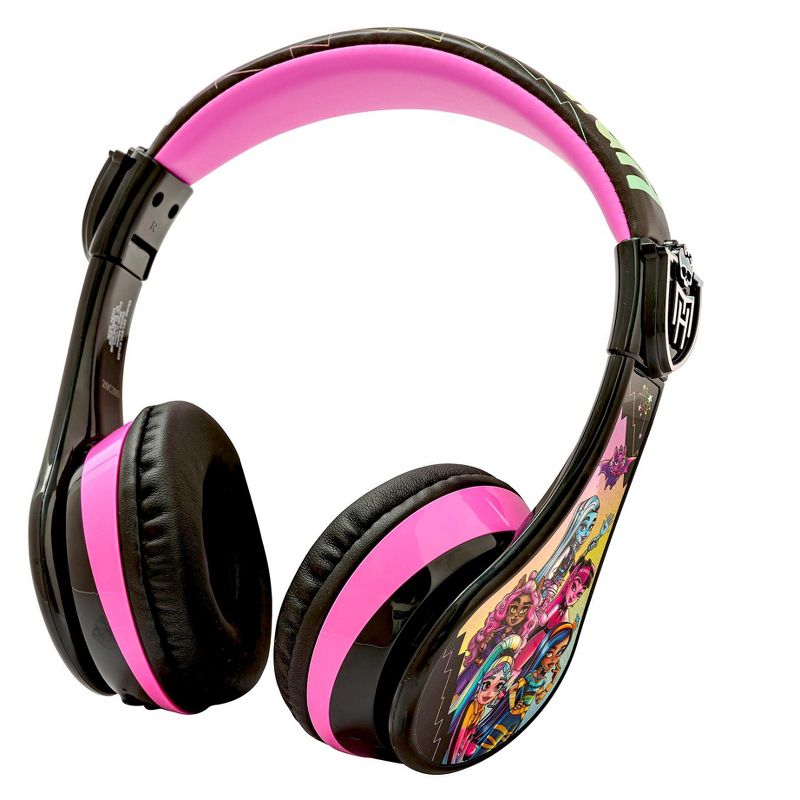 eKids Monster High Bluetooth Headphones for Kids - Multicolored (MH-B52.EXV23XOLB), 2 of 5