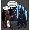 Men's Star Wars Obi-Wan Nice Suit Vader T-Shirt - 2 of 4